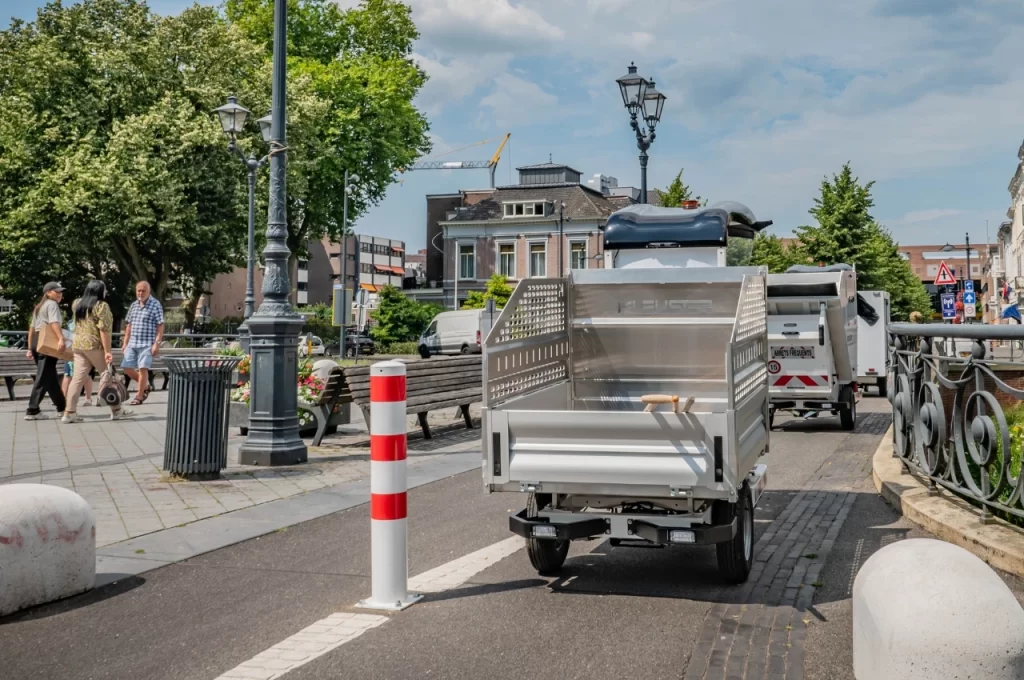 La métropole de Lyon fait confiance à Kleuster avec les vélos cargo professionnels depuis plus de 10 ans.