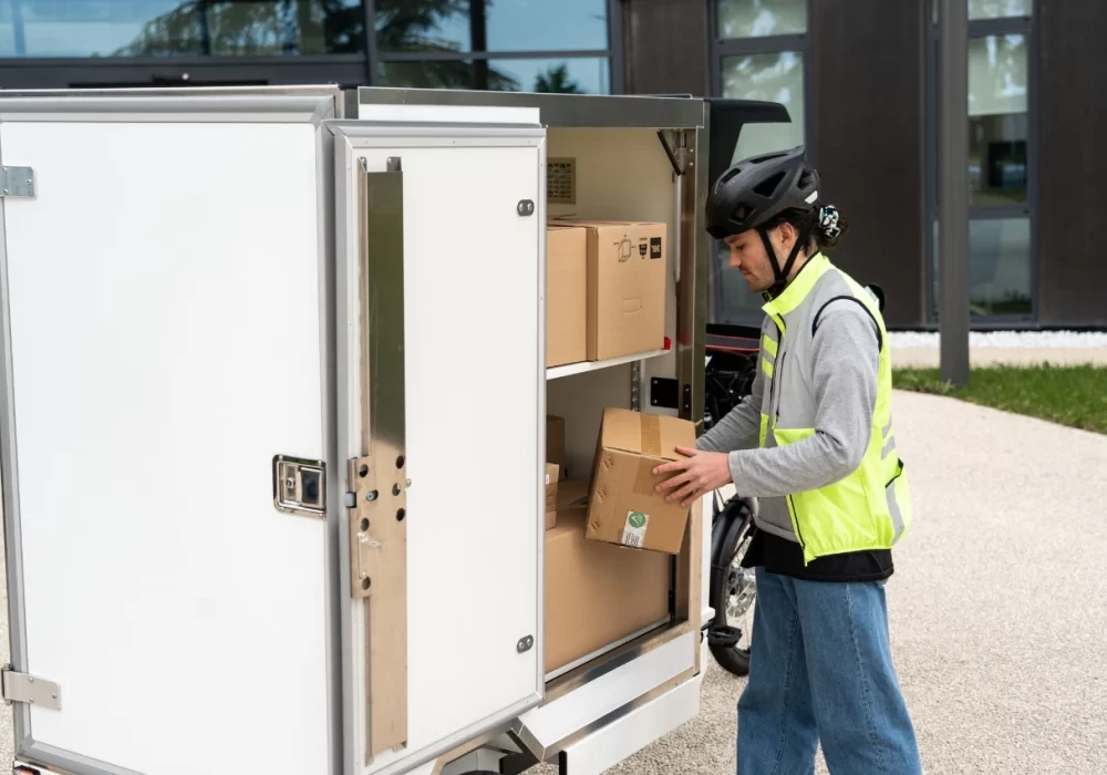 Vélo cargo professionnel box 350