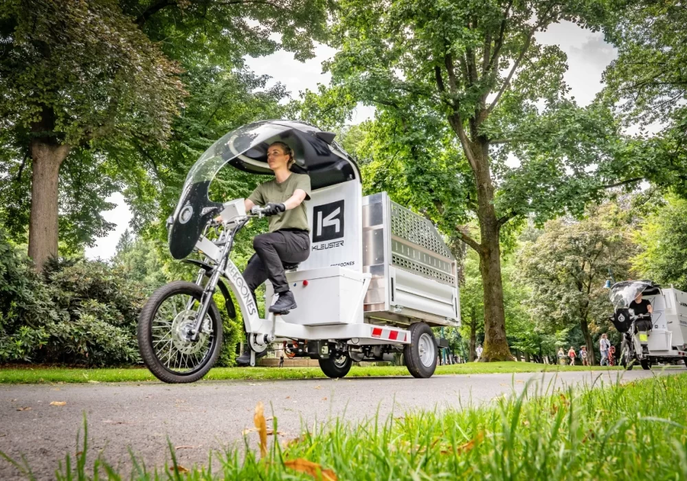 Le vélo cargo des pros