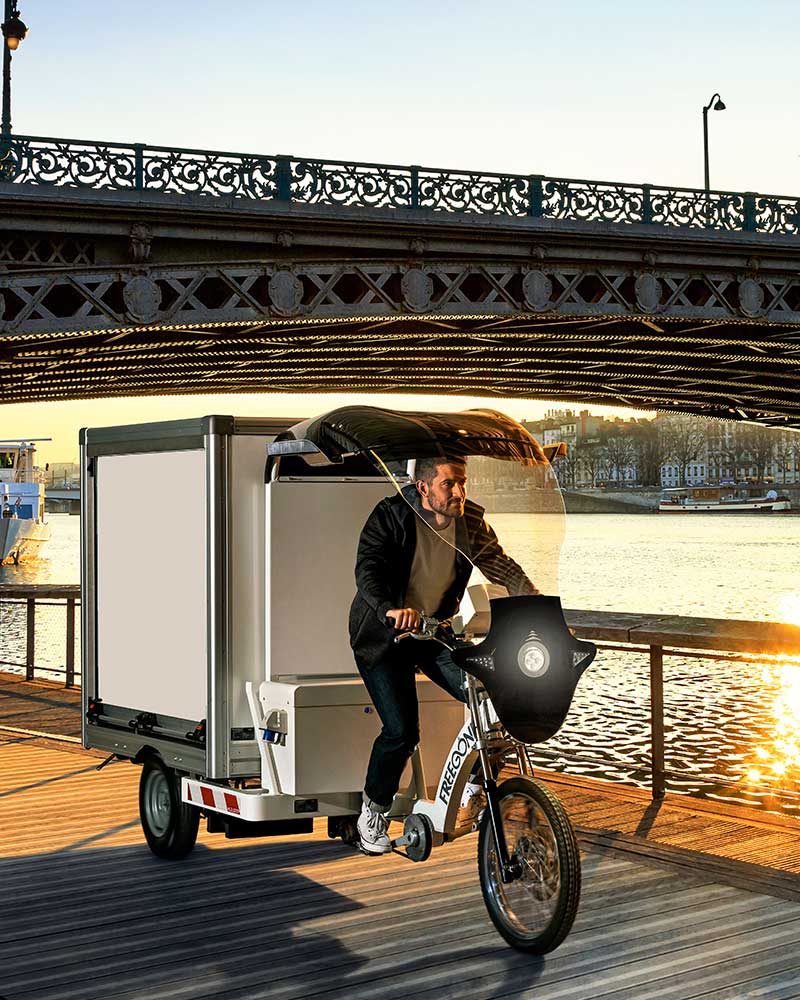 Kleuster Freegônes Livraison Vélo Cargo Utilitaire Electrique